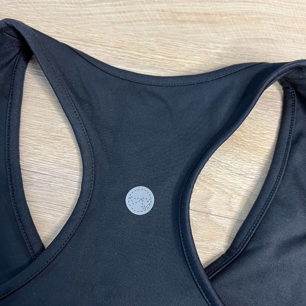 NWOT Threads 4 Thought Racerback Sports Bra Ruched V-Neck Small - Picture 5 of 5